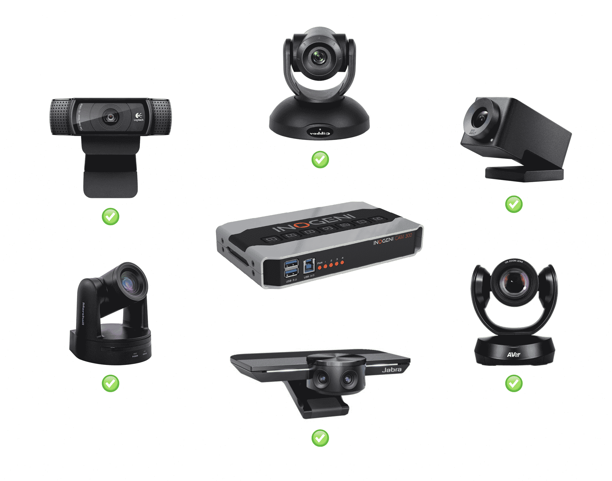 Sélecteur de caméra CAM300 INOGENI