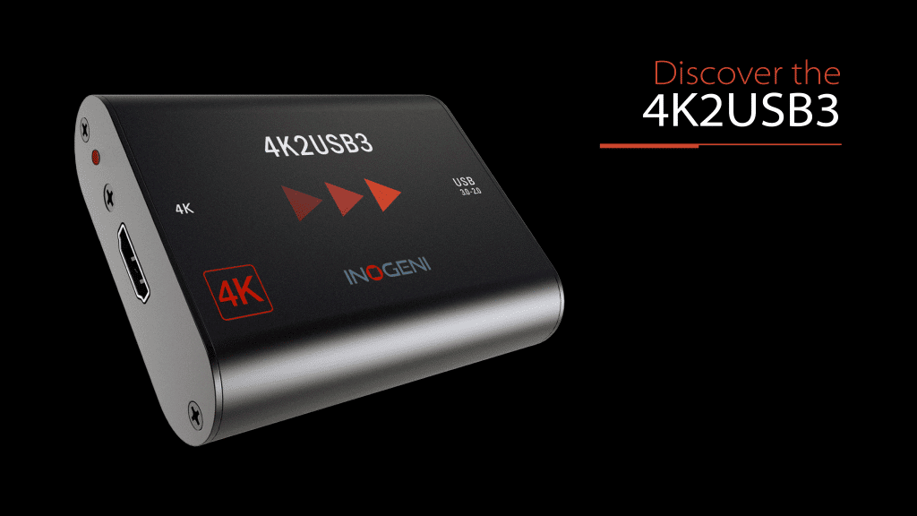 Camera converter | 4K2USB3 USB 3.0 Capture Card | INOGENI