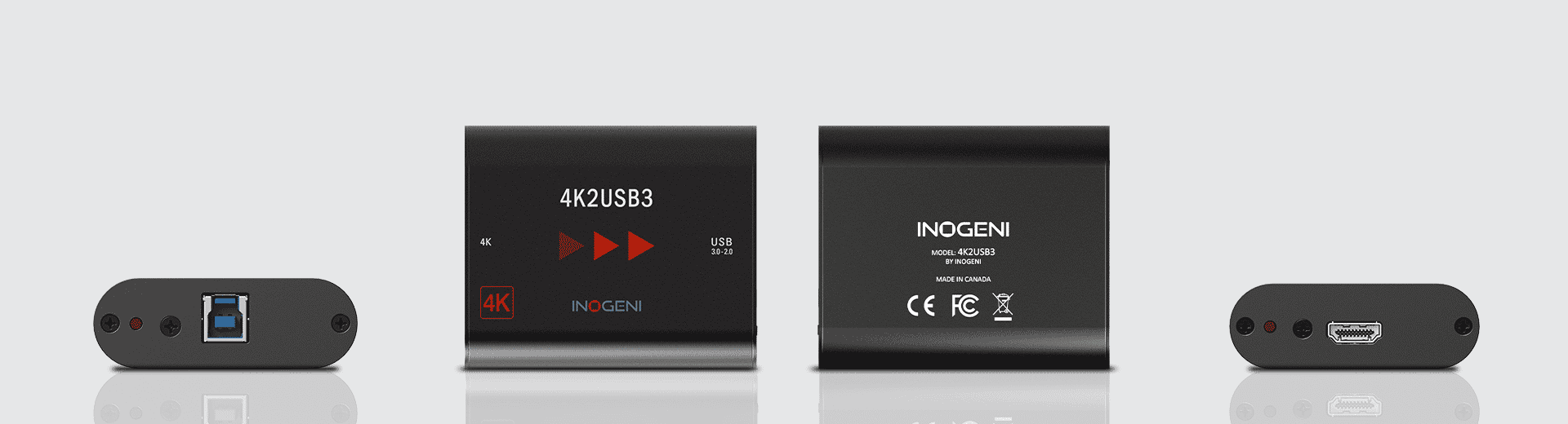 Camera converter | 4K2USB3 USB 3.0 Capture Card | INOGENI