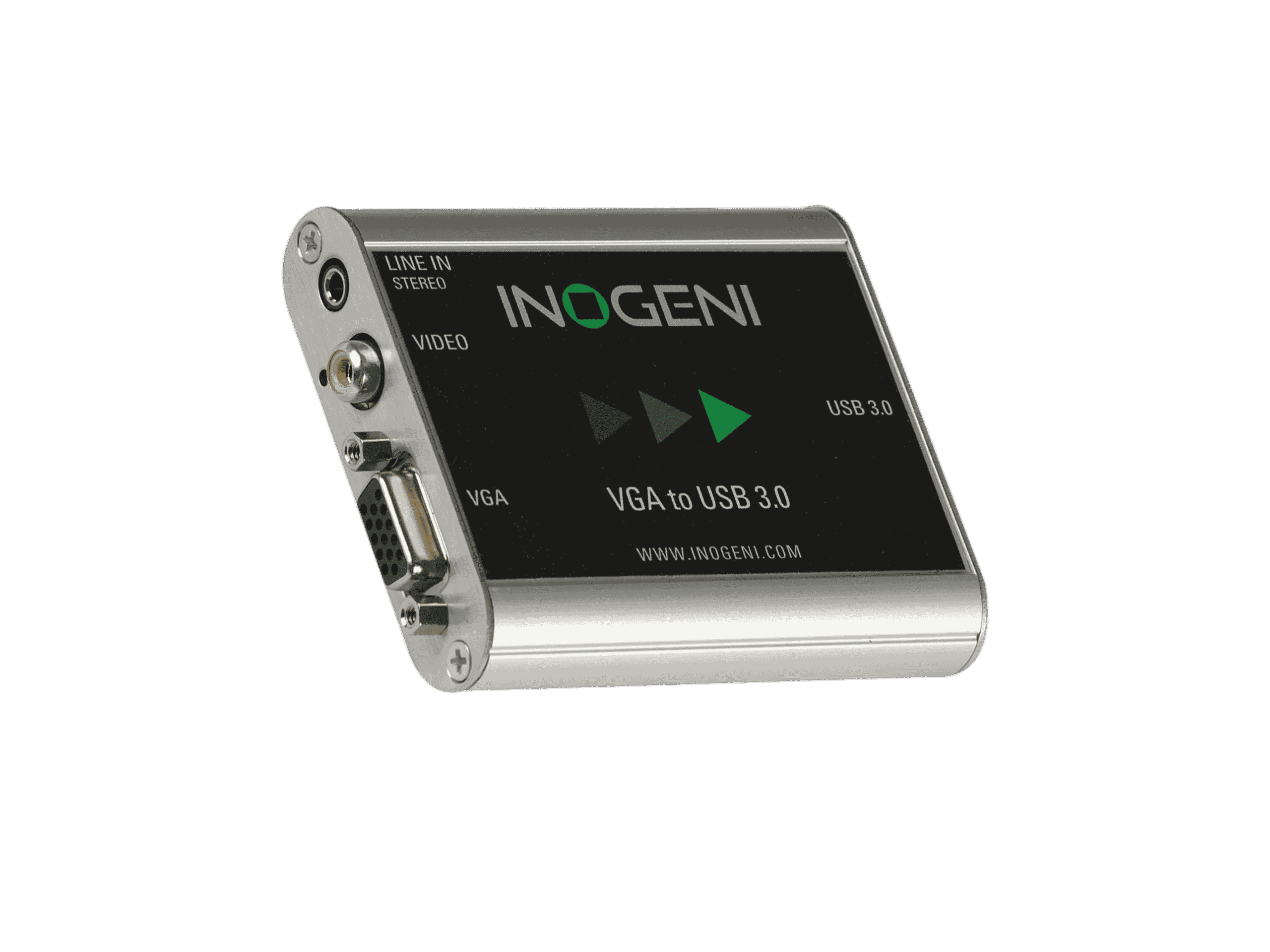 Video converter | VGA2USB3 VGA/CVBS/Audio to USB 3.0 | INOGENI