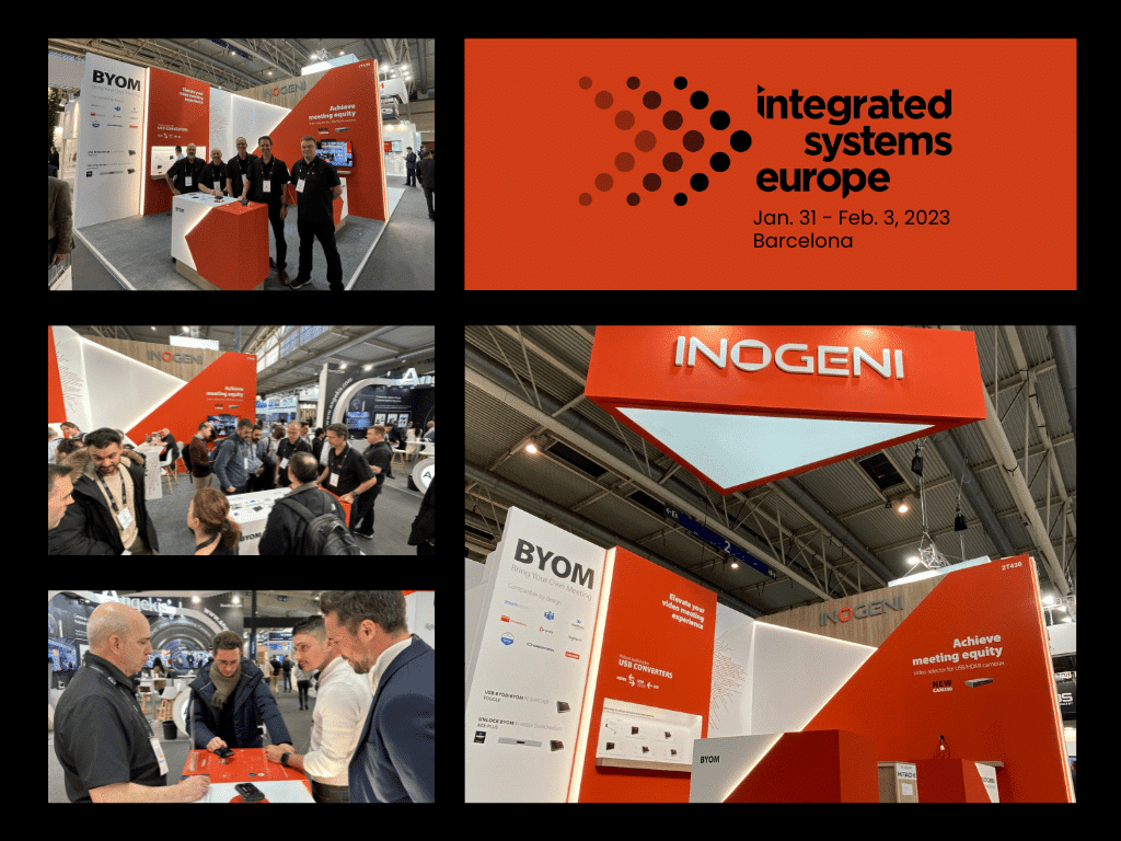 Latest ISE 2023 news: INOGENI wins 2 Best of Show Awards | Inogeni