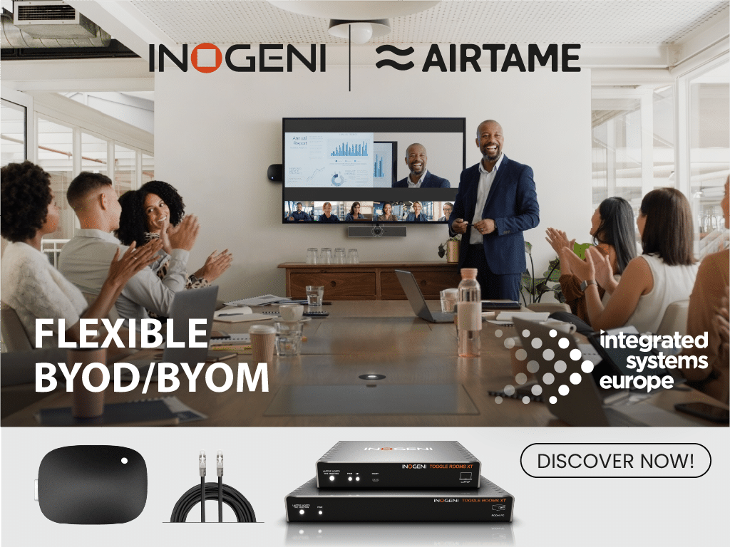 Airtame | INOGENI | Live demos at ISE 2025
